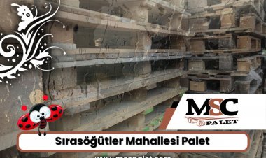 Sırasöğütler Mahallesi Palet